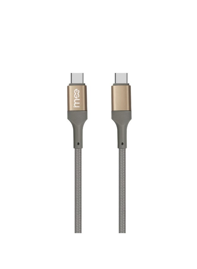 كابل شحن سريع من USB إلى Type-C بقوة 3 أمبير وطول 1.2 متر IM-DC104 | كابل بيانات مضفر من النايلون | سرعة نقل بيانات عالية تصل إلى 480 ميجابت في الثانية | موصلات من سبائك الألومنيوم | سلك شحن متين مقاوم للتشابك للهواتف الذكية والأجهزة اللوحية وأجهزة الكمبيوتر المحمولة - Image 1